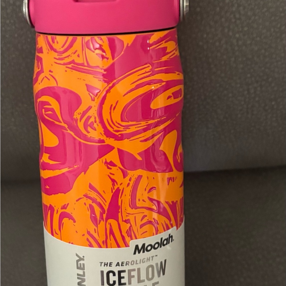 Stanley IceFlow Bottle - Pink and Orange Swirl